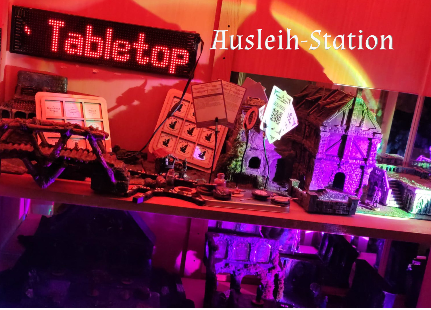 Neue TableTop Ausleih Station im Sorglosen Kobold