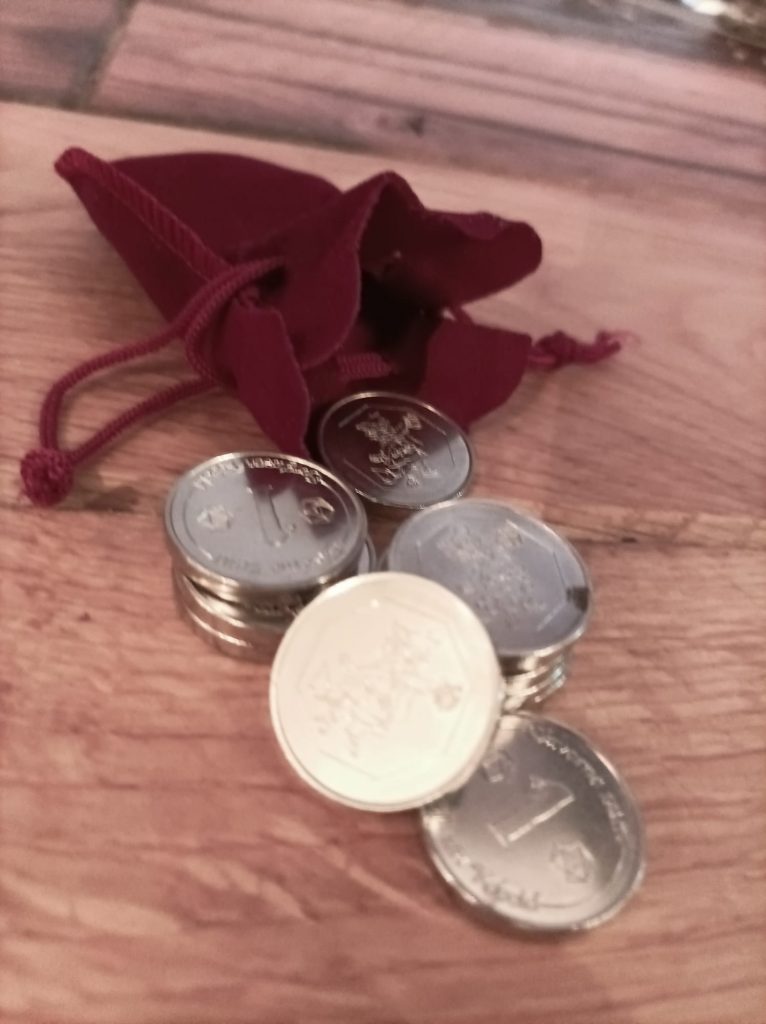 Ein Haufen mit Koboldtalern