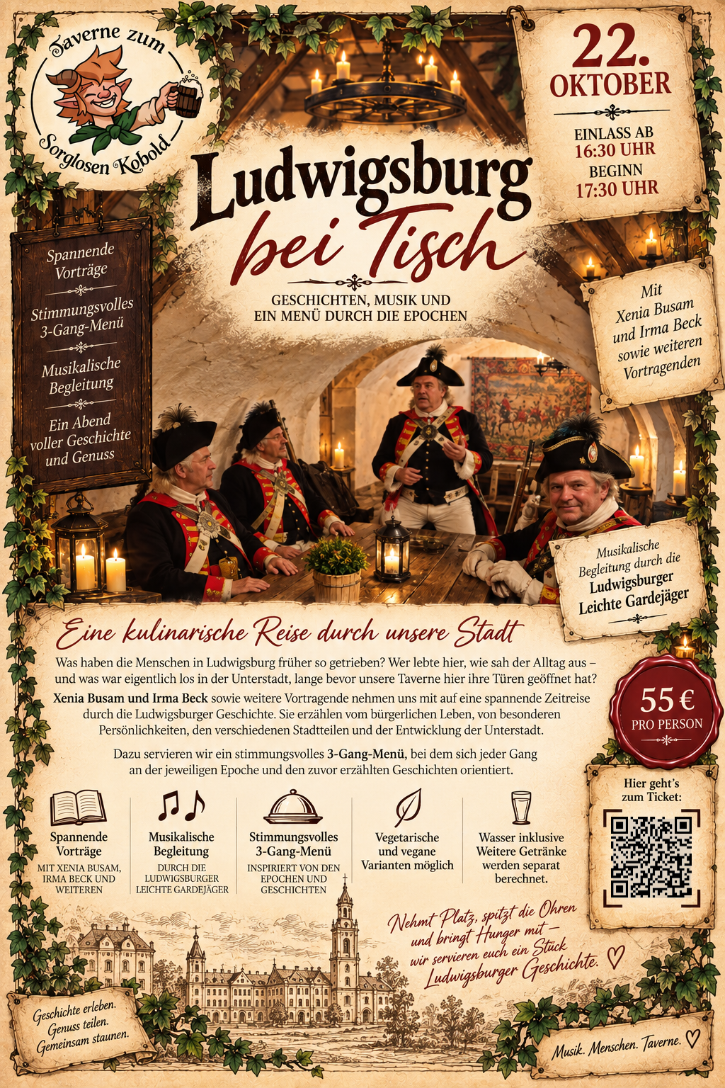 Event mit Ludwigsburger Geschichte