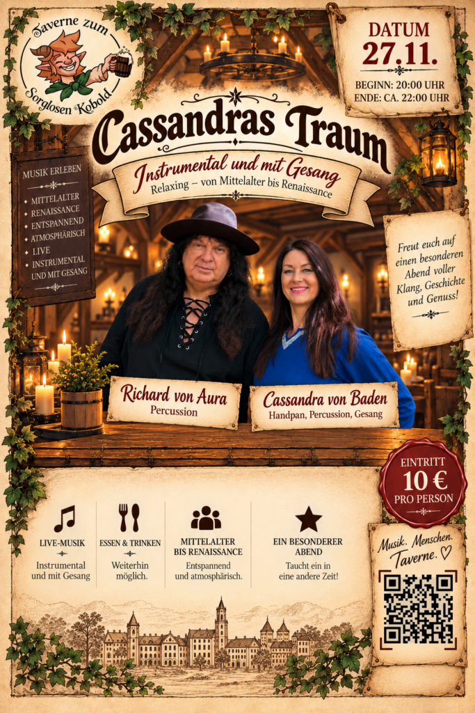 Cassandras Traum – 27.11.2026