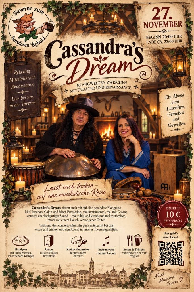Event mit Cassandra's Dream