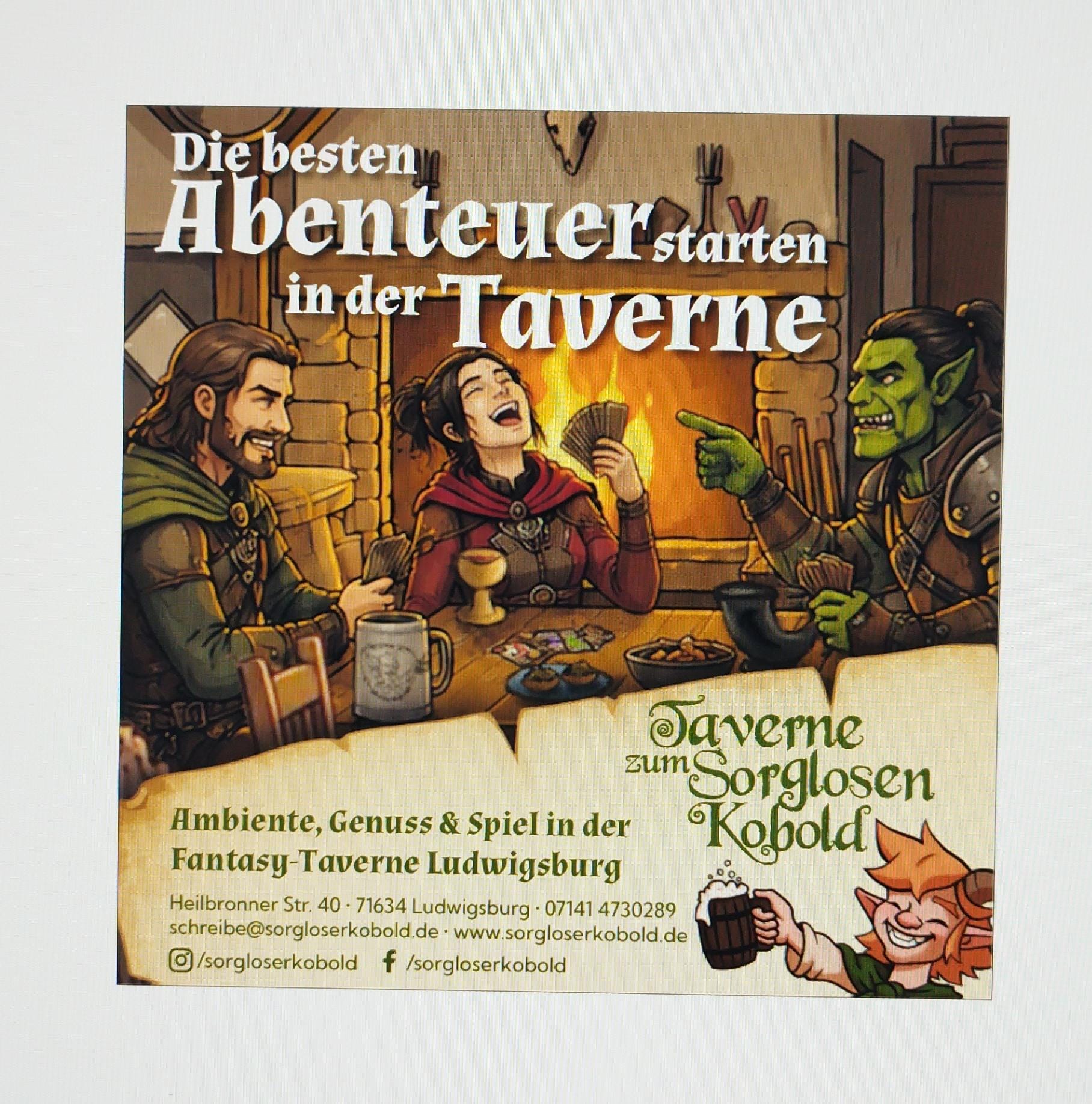 Abenteuer in der Taverne